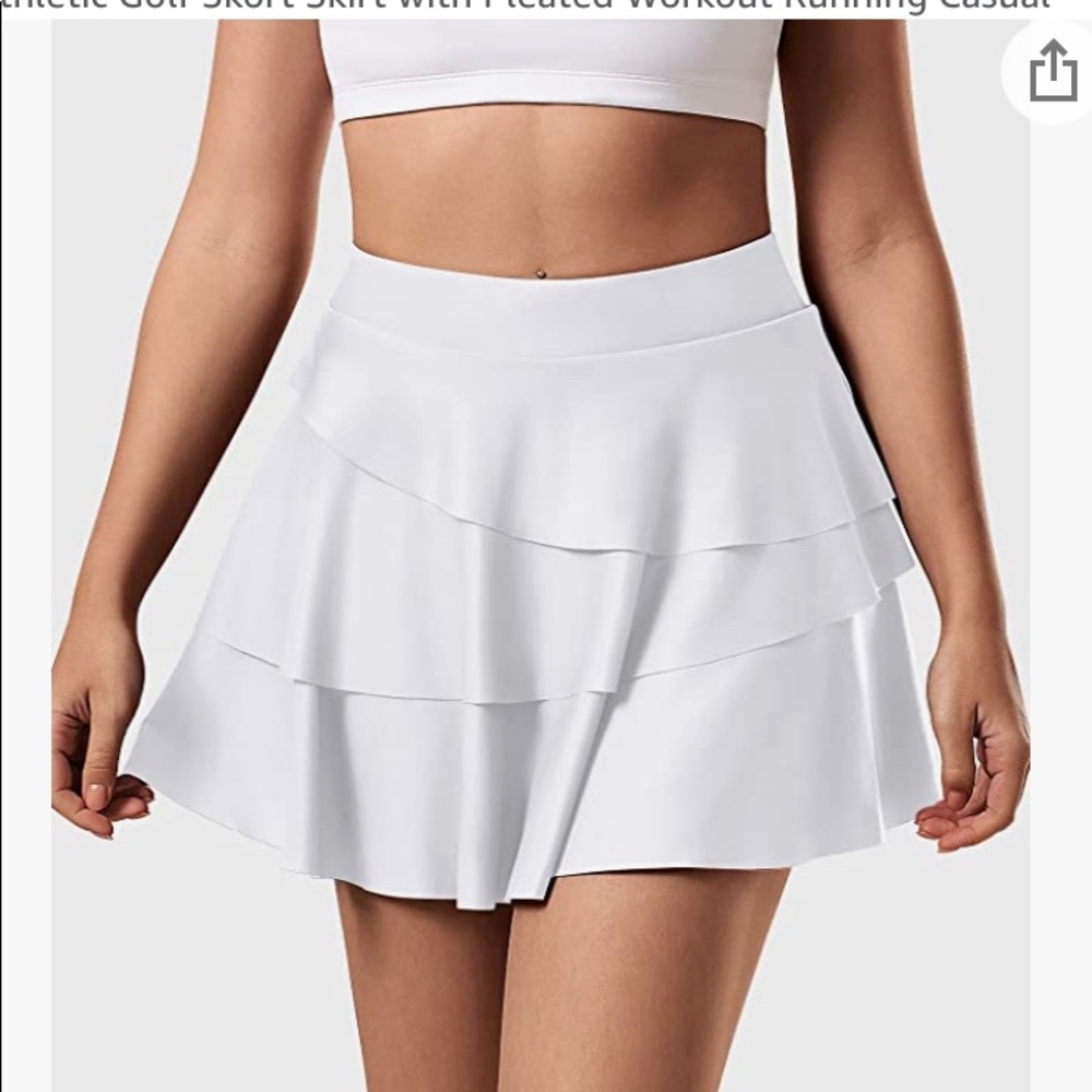 Niksa Ruffle Tennis Skirt